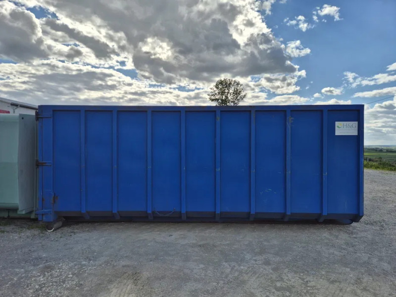 Kontener 32m3 do prasy ślimakowej, zasobnik